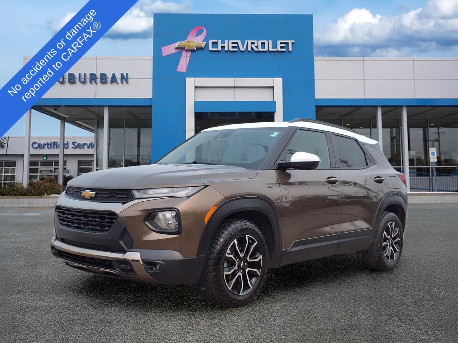 Zeus Bronze Metallic 2021 Chevrolet Trailblazer SUV / Crossover Four-Wheel Drive 9-Speed Automatic
