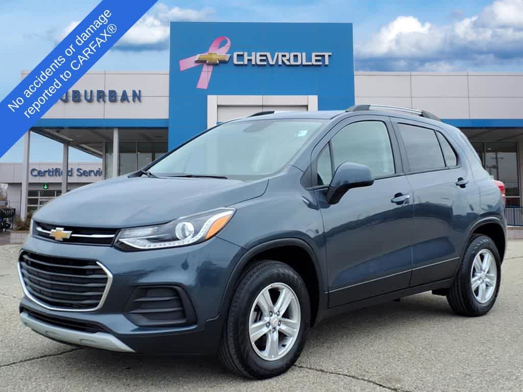 Shadow Gray Metallic 2022 Chevrolet Trax LT AWD SUV / Crossover All-Wheel Drive 6-Speed Automatic