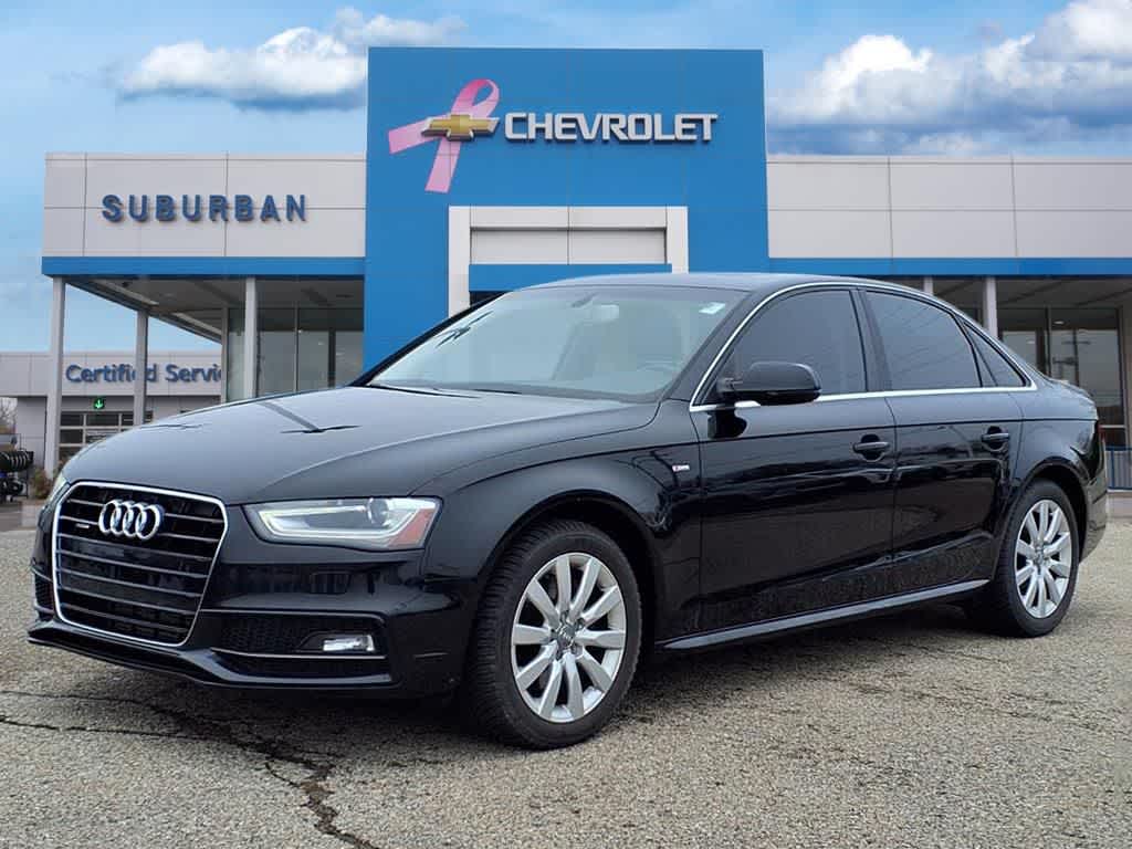 Brilliant Black 2015 Audi A4 2.0T quattro Premium AWD Sedan All-Wheel Drive 8-Speed Automatic