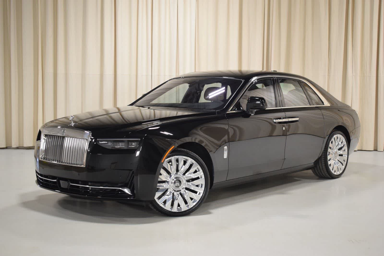 Black 2026 Rolls-Royce Ghost AWD Sedan All-Wheel Drive 8-Speed Automatic