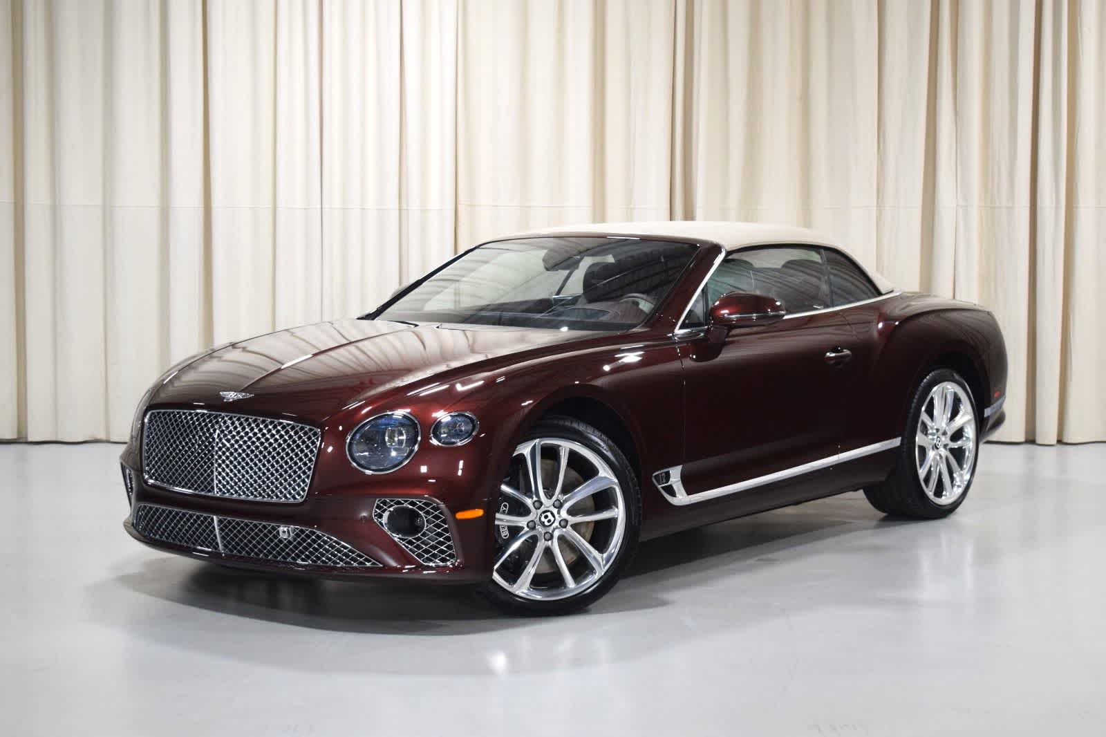 Red 2021 Bentley Continental GTC Speed AWD Convertible All-Wheel Drive 8-Speed Automatic