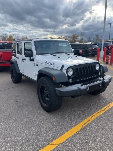 2016 Jeep Wrangler Unlimited Willys Wheeler 7