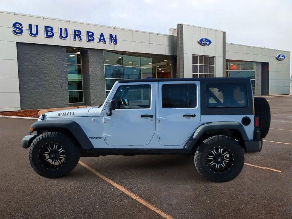 2016 Jeep Wrangler Unlimited Willys Wheeler 5