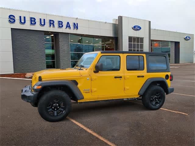 2018 Jeep Wrangler Unlimited Sport 4