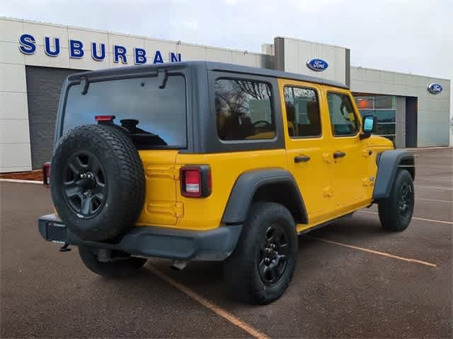 2018 Jeep Wrangler Unlimited Sport 8