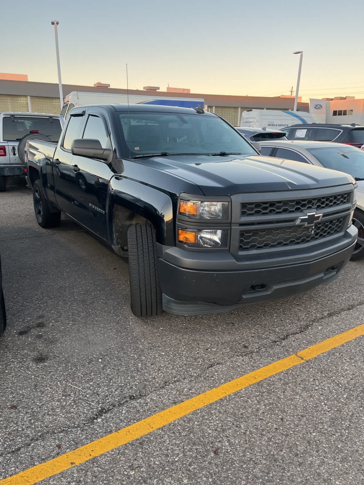 2015 Chevrolet Silverado 1500 Work Truck 4WD Double Cab 143.5 6