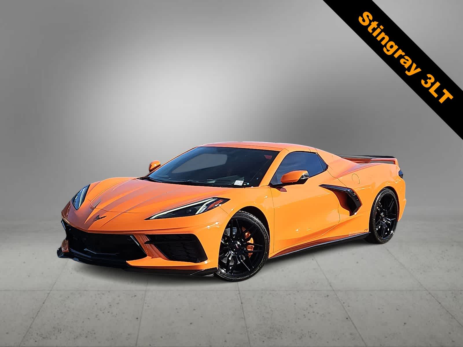 Amplify Orange Tintcoat 2023 Chevrolet Corvette Stingray 3LT Convertible RWD Convertible Rear-Wheel Drive 8-Speed Automatic