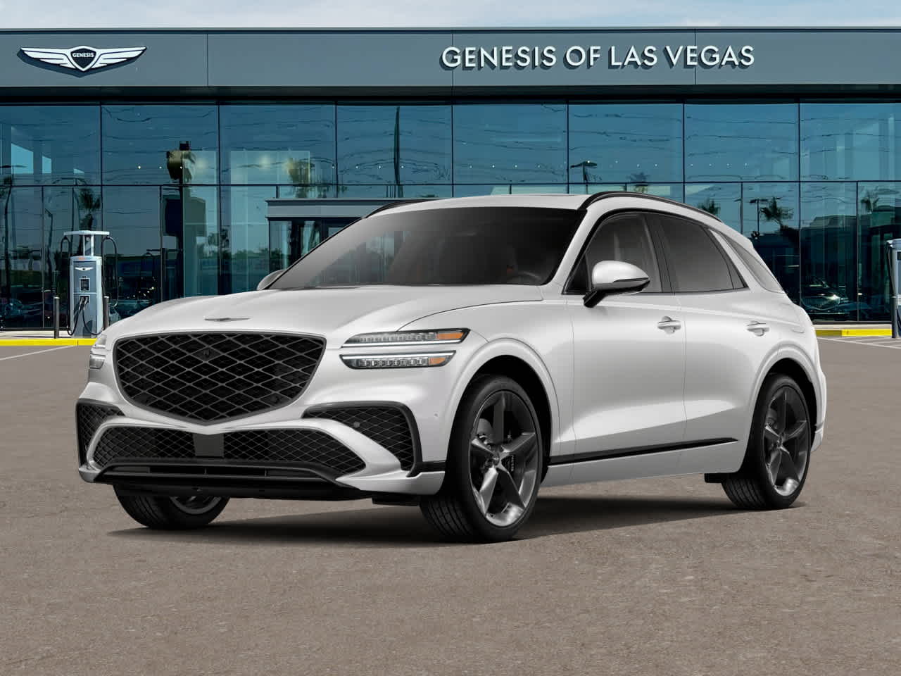 Uyuni White 2026 Genesis GV70 SUV / Crossover All-Wheel Drive 8-Speed Automatic