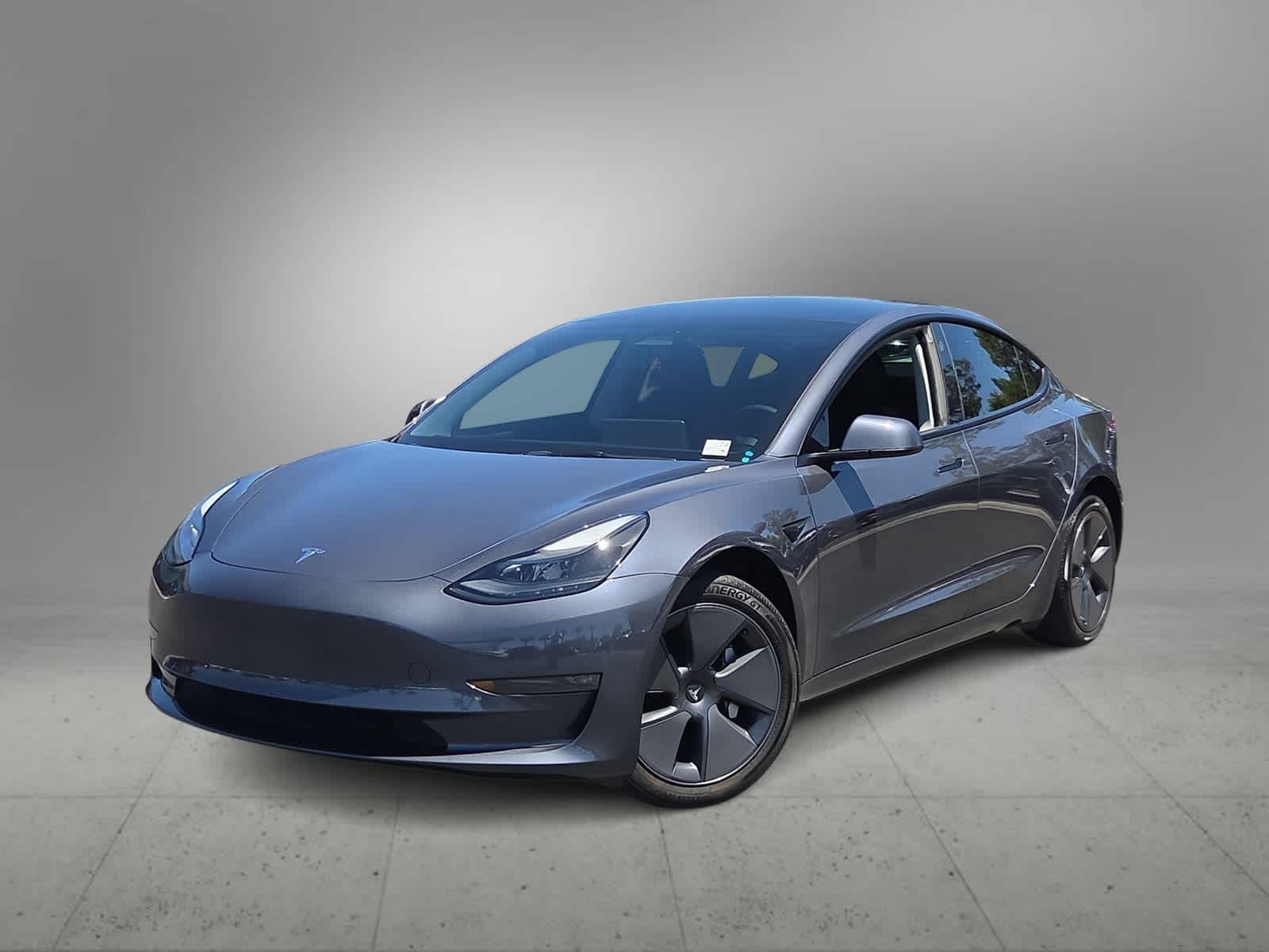 Gray 2023 Tesla Model 3 Long Range AWD Sedan All-Wheel Drive 1-Speed Automatic