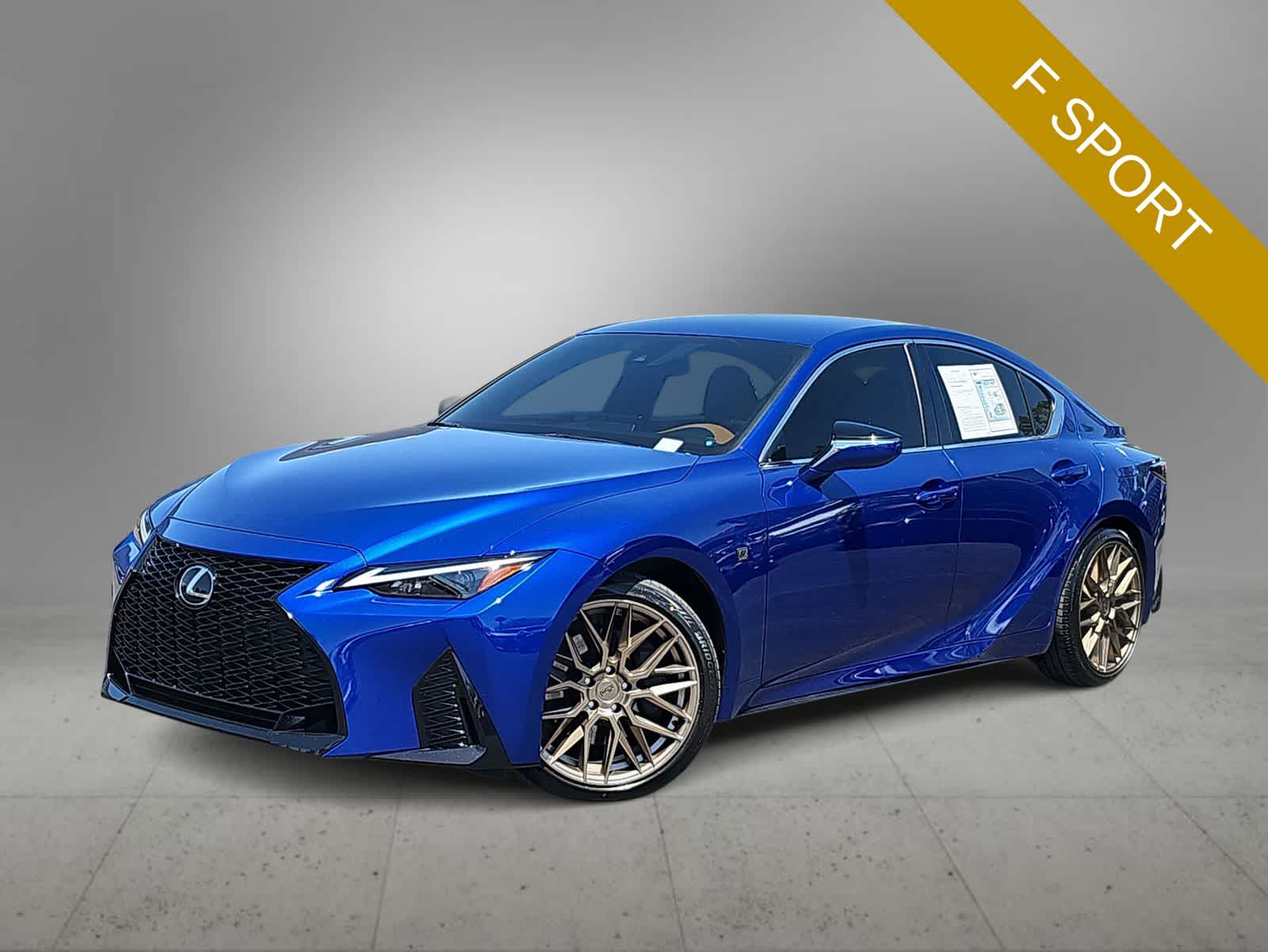 Ultrasonic Blue 2.0 2025 Lexus IS Sedan Rear-Wheel Drive 8-Speed Automatic
