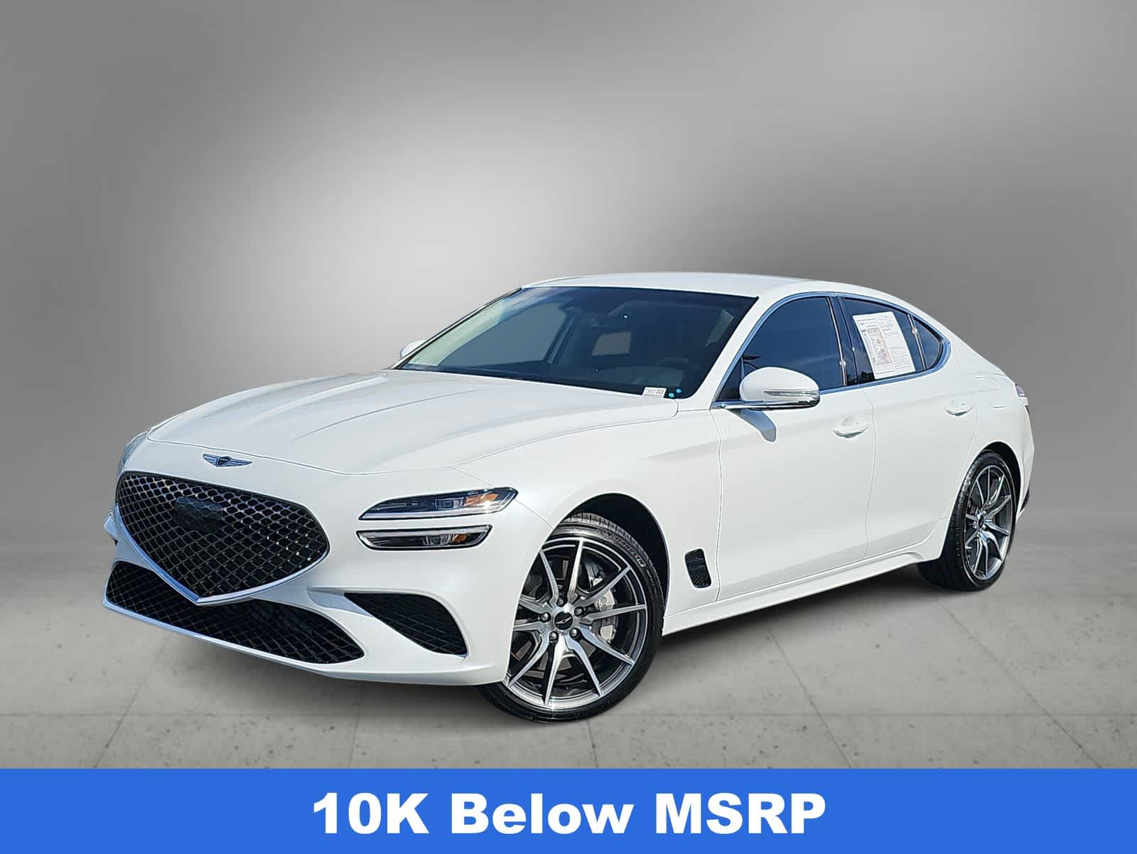 Uyuni White 2026 Genesis G70 2.5T Standard RWD Sedan Rear-Wheel Drive 8-Speed Automatic