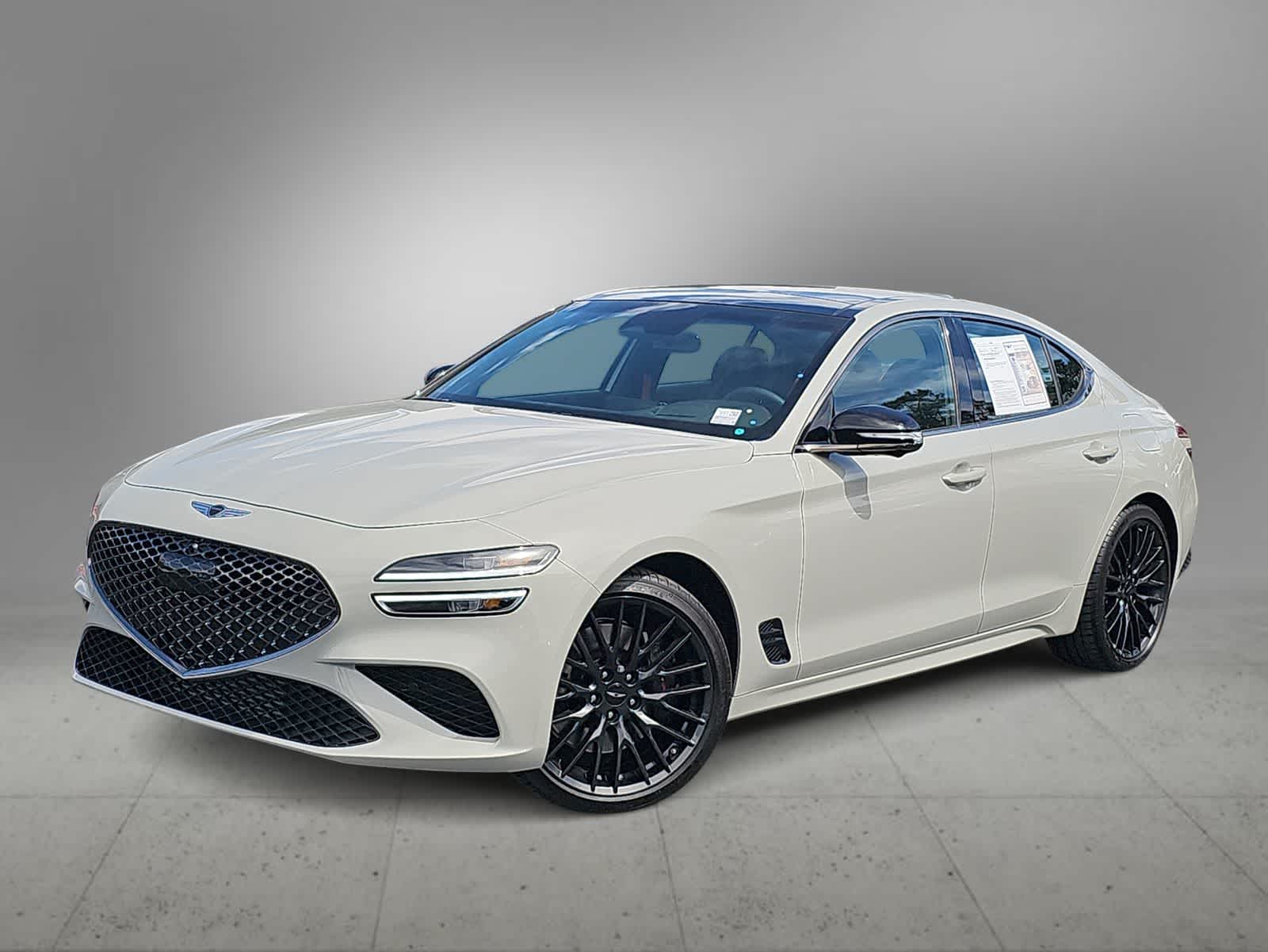 Vatna Gray 2026 Genesis G70 3.3T Prestige Graphite RWD Sedan Rear-Wheel Drive 8-Speed Automatic