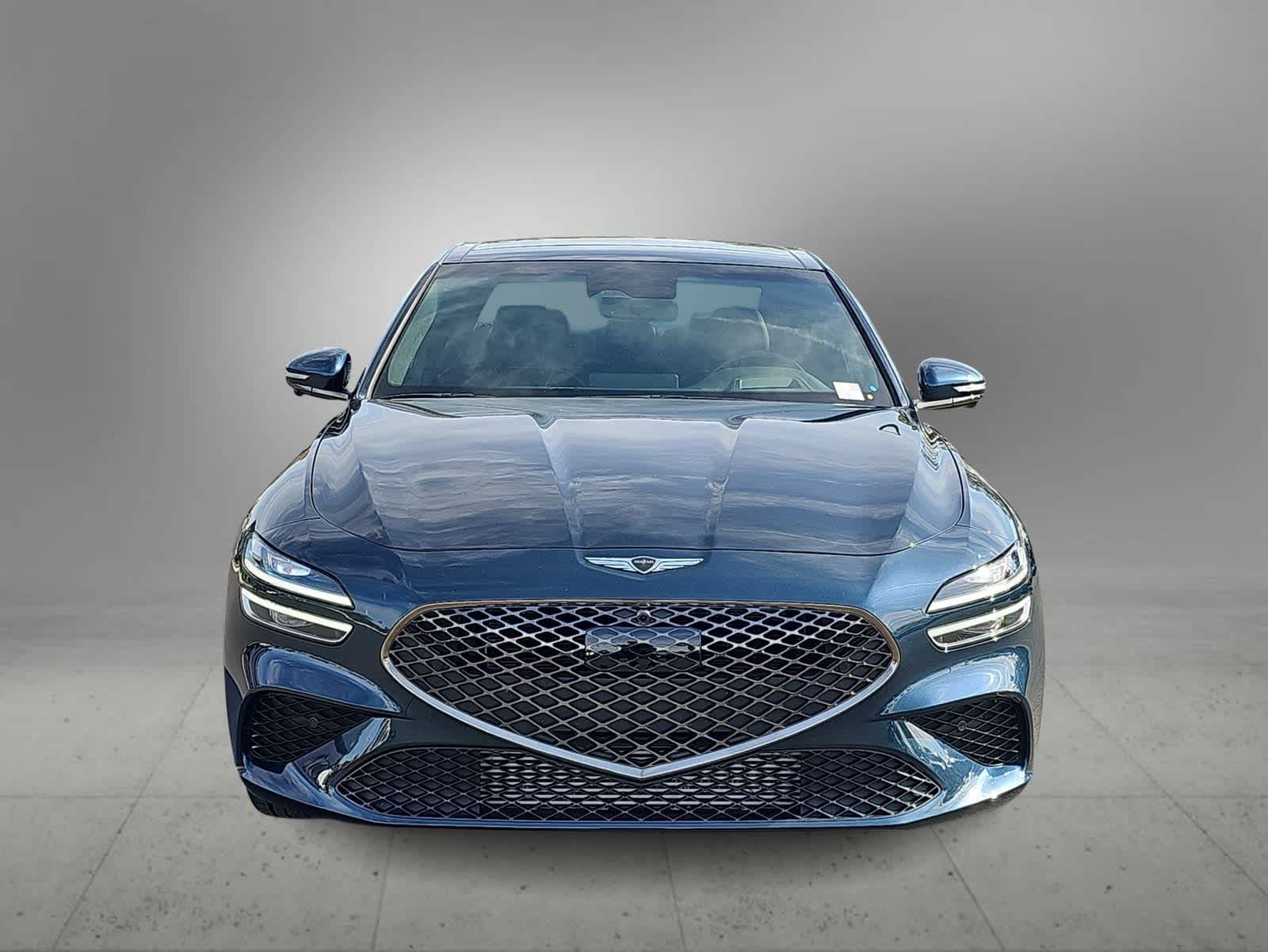 Tasman Blue 2024 Genesis G70 3.3T Sport Advanced RWD Sedan Rear-Wheel Drive 8-Speed Automatic