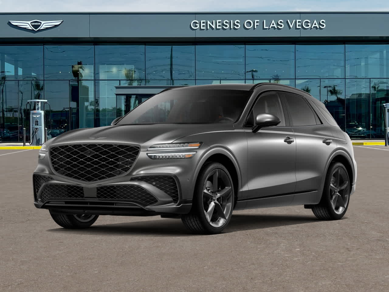 Makalu Gray Matte 2026 Genesis GV70 SUV / Crossover All-Wheel Drive 8-Speed Automatic