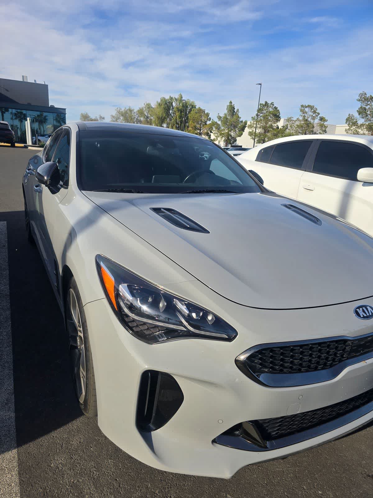 Ceramic Silver 2021 Kia Stinger GT2 RWD Sedan Rear-Wheel Drive Automatic