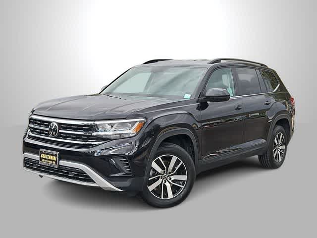 Deep Black Pearl 2021 Volkswagen Atlas SE FWD SUV / Crossover Front-Wheel Drive 8-Speed Automatic