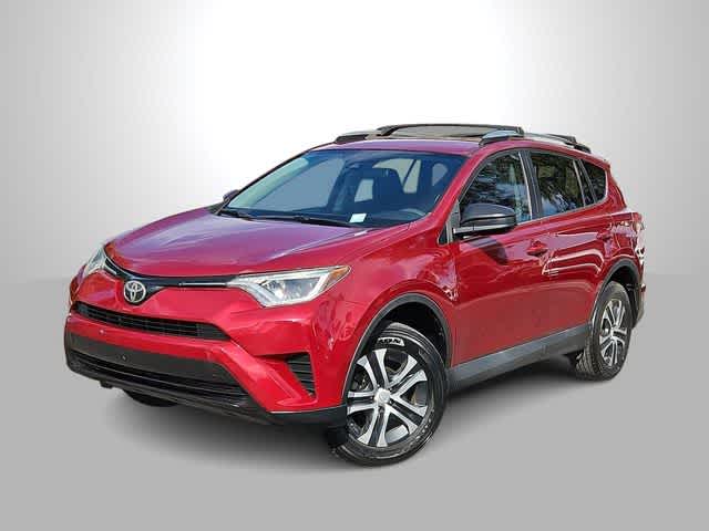Red (Ruby Flare Pearl) 2018 Toyota RAV4 LE SUV / Crossover Front-Wheel Drive 6-Speed Automatic