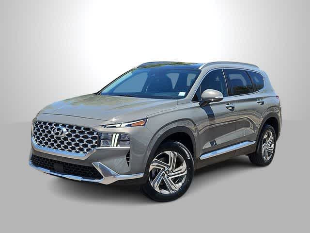 Hampton Gray 2021 Hyundai Santa Fe SUV / Crossover All-Wheel Drive 8-Speed Automatic