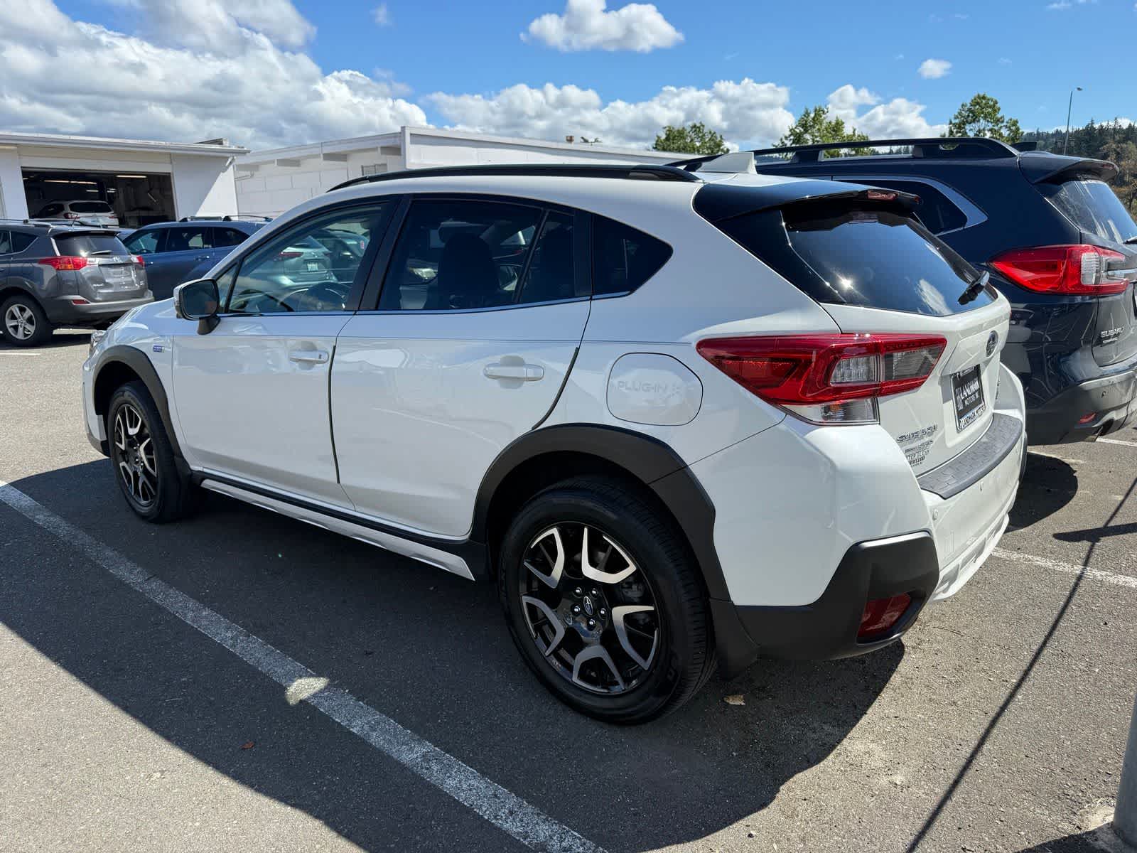 Crystal White Pearl 2023 Subaru Crosstrek Hybrid SUV / Crossover All-Wheel Drive Continuously Variable Transmission
