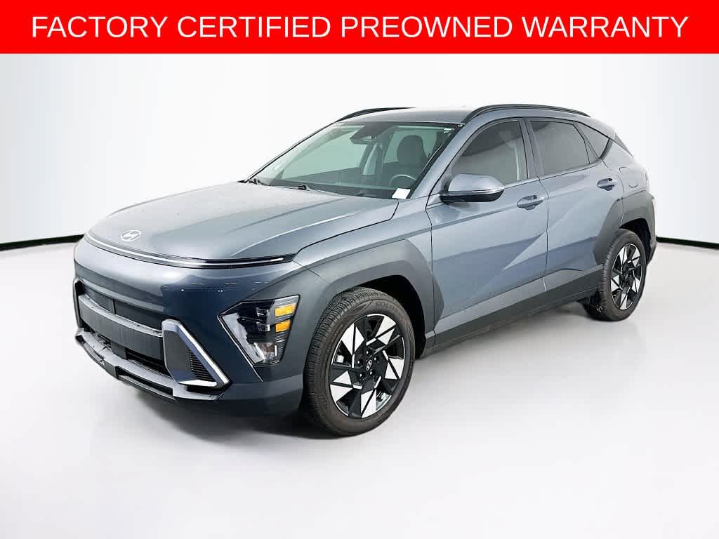 Ecotronic Gray Pearl 2025 Hyundai Kona SUV / Crossover Front-Wheel Drive Continuously Variable Transmission