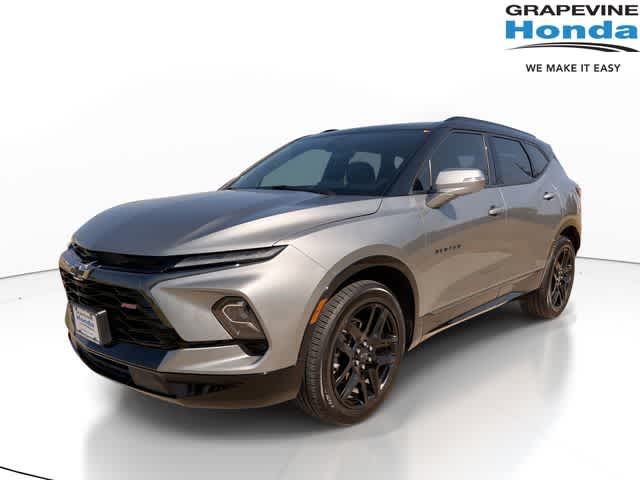 Sterling Gray Metallic 2024 Chevrolet Blazer SUV / Crossover Front-Wheel Drive 9-Speed Automatic