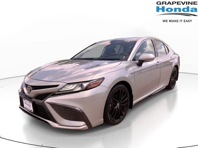 Celestial Silver Metallic 2021 Toyota Camry XSE FWD Sedan Front-Wheel Drive 8-Speed Automatic