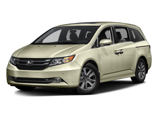 Gray 2016 Honda Odyssey Touring Elite FWD Minivan Front-Wheel Drive 6-Speed Automatic