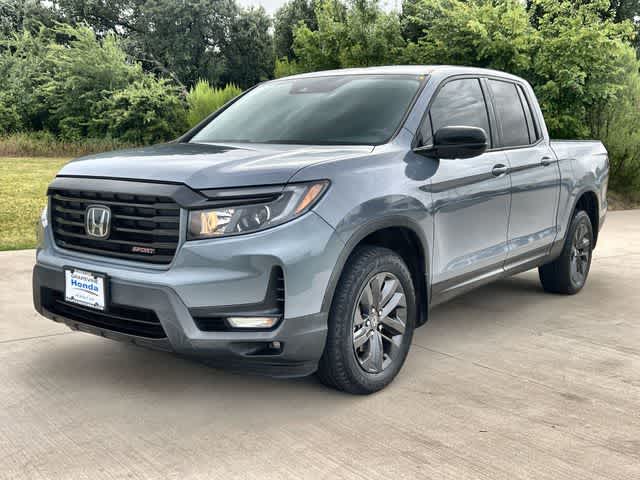 Sonic Gray Pearl 2023 Honda Ridgeline Pickup Truck All-Wheel Drive Automatic