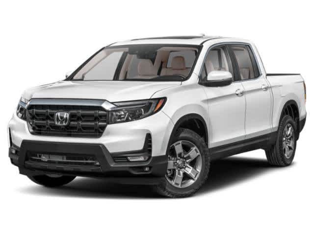 Crystal Black Pearl 2024 Honda Ridgeline Pickup Truck All-Wheel Drive 9-Speed Automatic