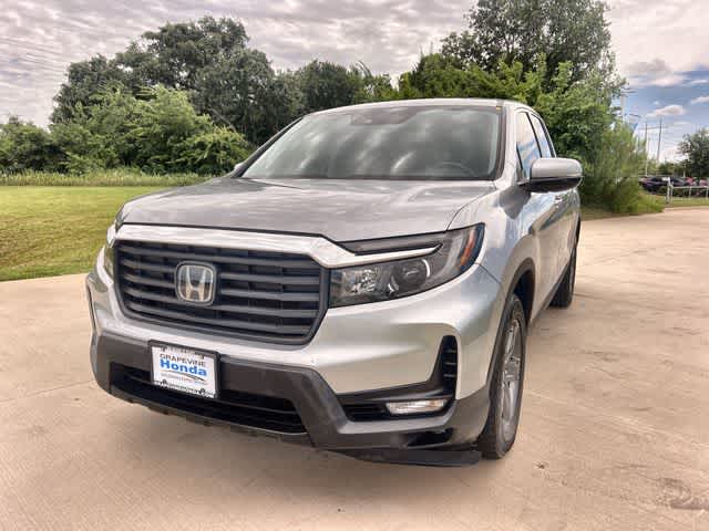 Lunar Silver Metallic 2023 Honda Ridgeline Pickup Truck All-Wheel Drive 9-Speed Automatic