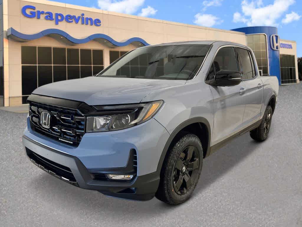 Sonic Gray Pearl 2026 Honda Ridgeline Black Edition AWD Pickup Truck All-Wheel Drive 9-Speed Automatic