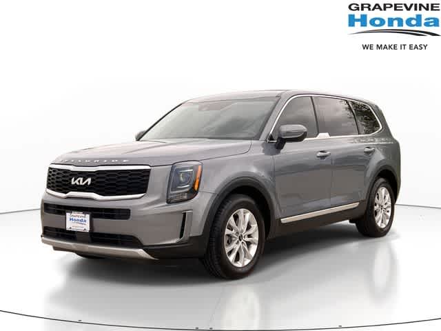 Everlasting Silver 2022 Kia Telluride LX AWD SUV / Crossover All-Wheel Drive 8-Speed Automatic