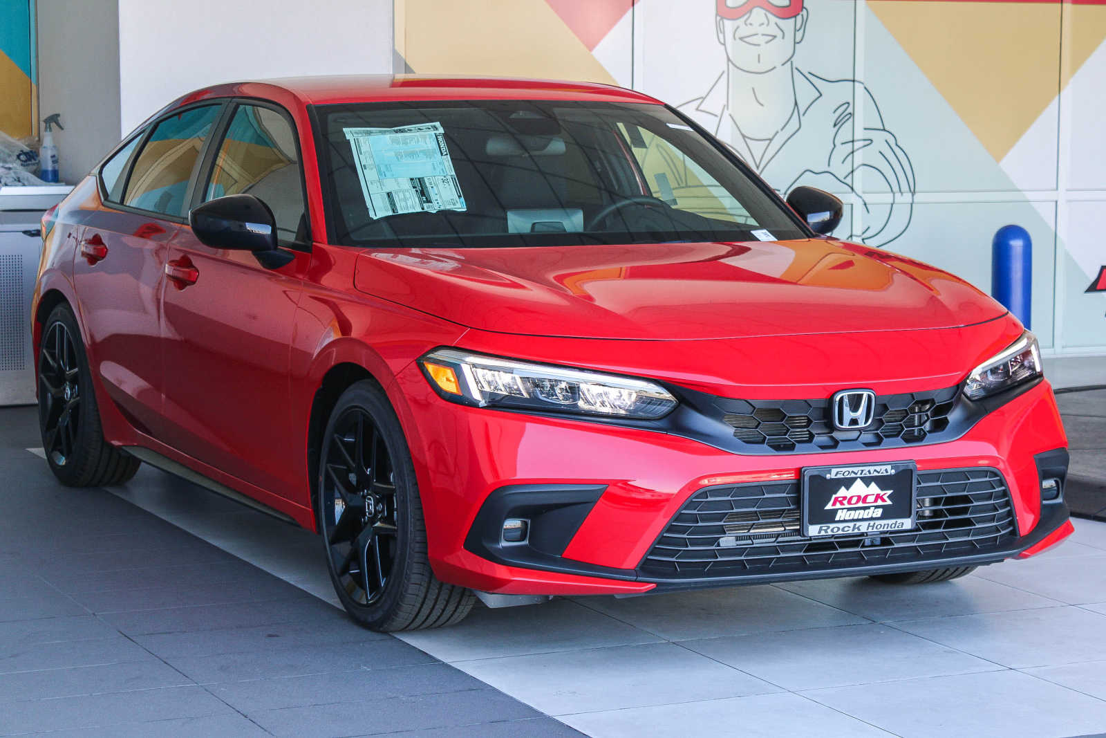 2024 Honda Civic Hatchback Sport 3