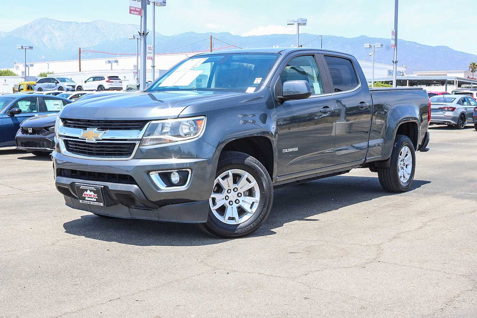 Cyber Gray Metallic 2016 Chevrolet Colorado Pickup Truck 4X2 6-Speed Automatic