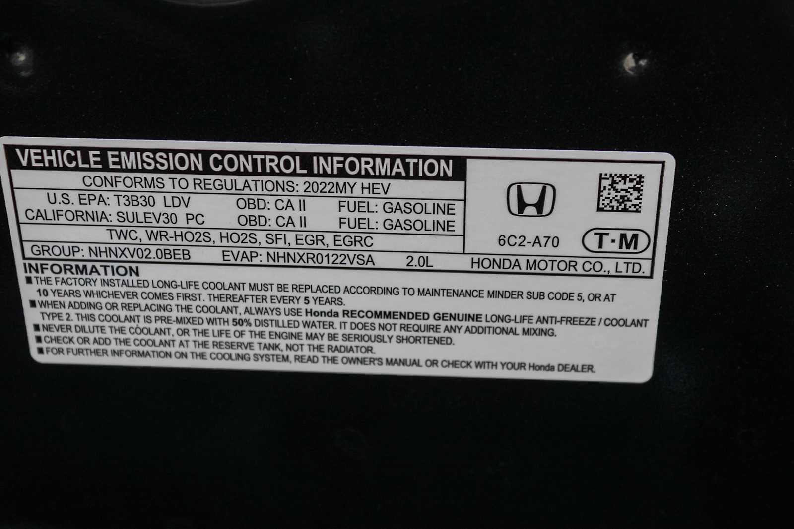 2022 Honda Accord Hybrid BASE 28