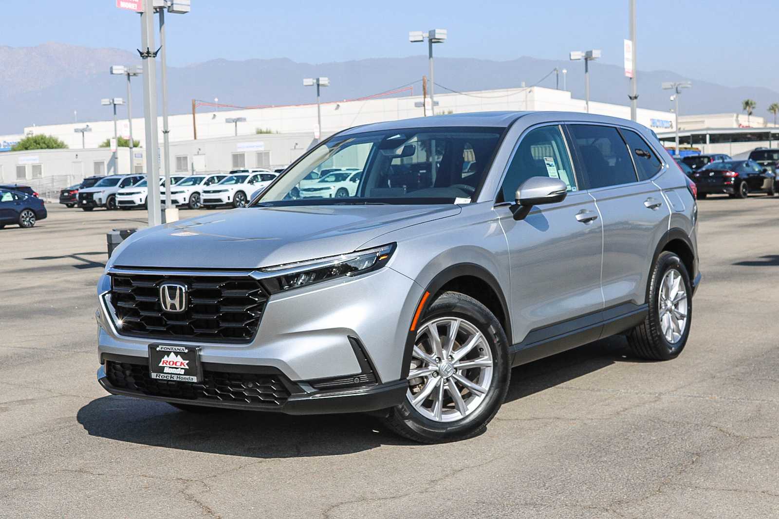 Lunar Silver Metallic 2024 Honda CR-V SUV / Crossover All-Wheel Drive Continuously Variable Transmission
