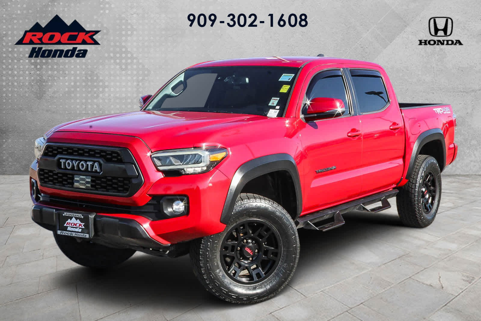 Barcelona Red Metallic 2020 Toyota Tacoma Pickup Truck Four-Wheel Drive 6-Speed Automatic