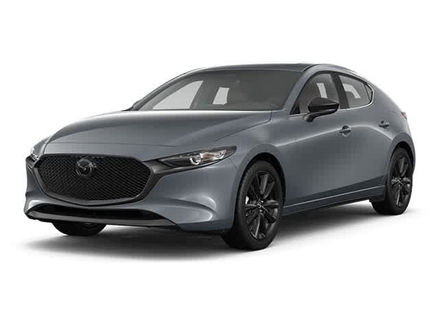 Polymetal Gray Metallic 2024 Mazda MAZDA3 2.5 S Carbon Edition Hatchback AWD Hatchback All-Wheel Drive 6-Speed Automatic