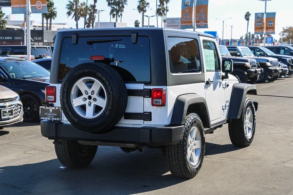 2017 Jeep Wrangler Sport 4