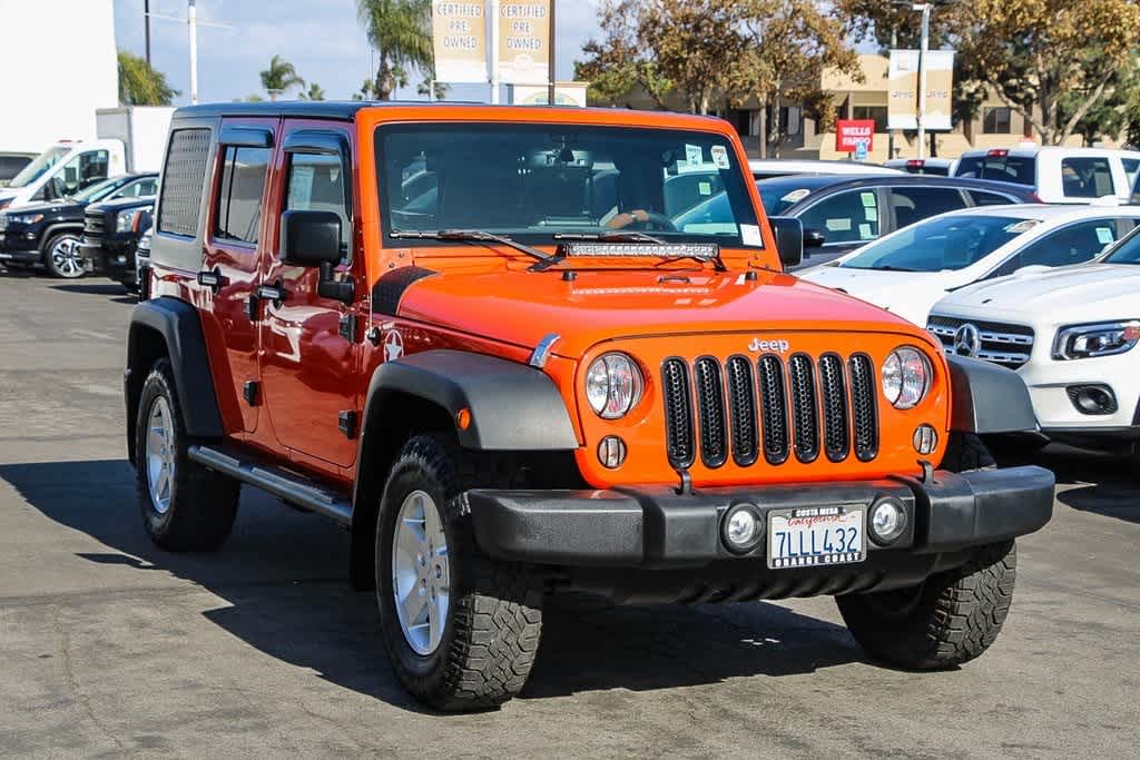 2015 Jeep Wrangler Unlimited Sport 5