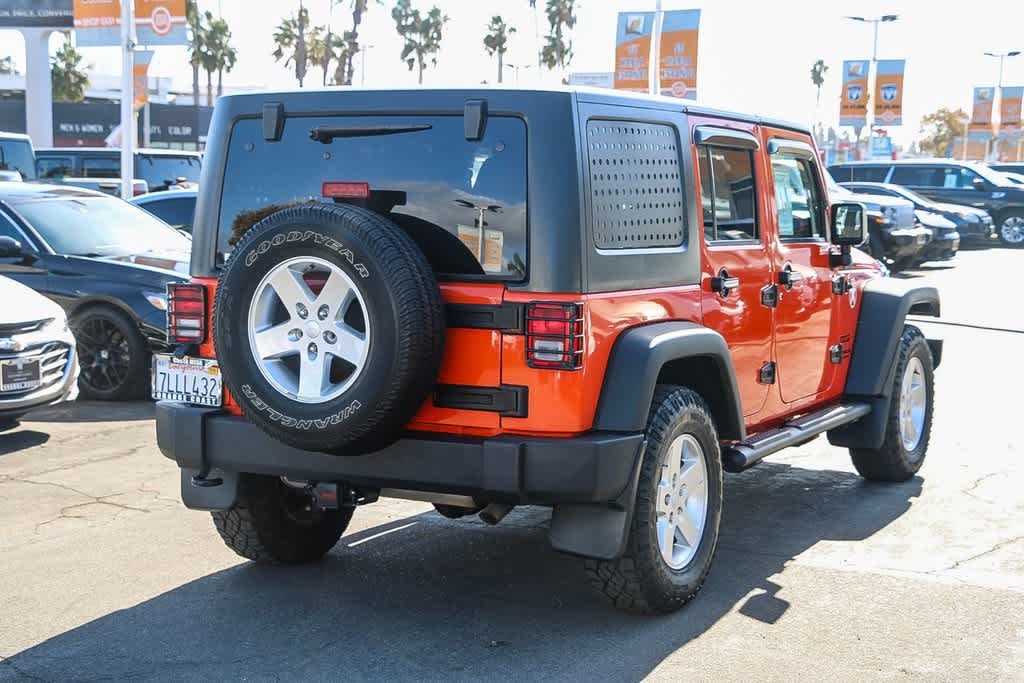 2015 Jeep Wrangler Unlimited Sport 4