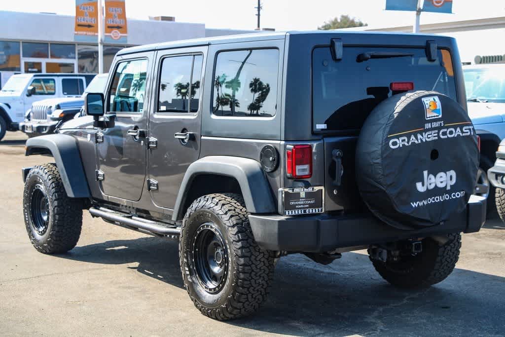 2017 Jeep Wrangler Unlimited Sport 8