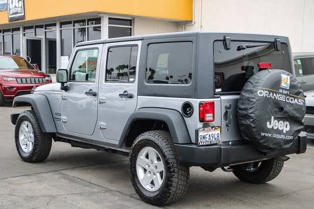 2017 Jeep Wrangler Unlimited Sport 7