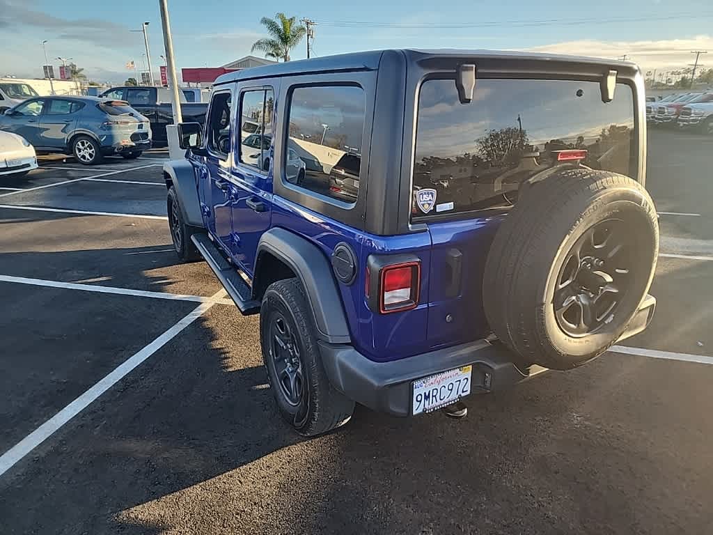 2018 Jeep Wrangler Unlimited Sport 3