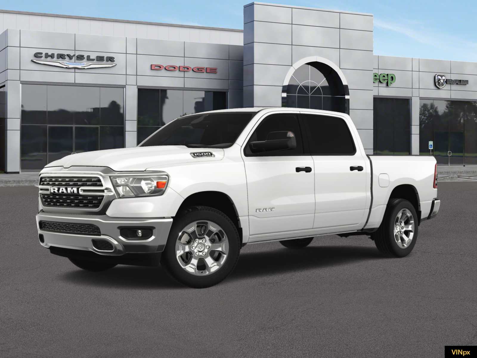 2024 Ram 1500 Big Horn 4x2 Crew Cab 57 Box 2