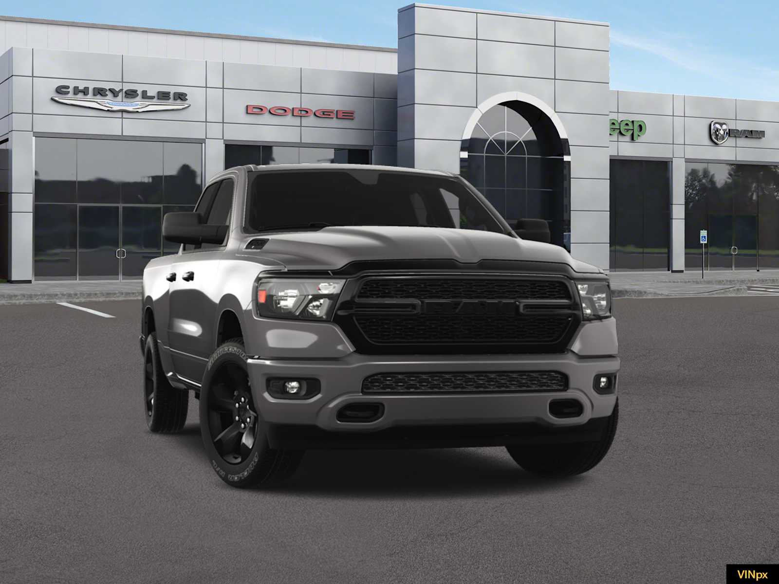 2024 Ram 1500 Tradesman 4x4 Quad Cab 64 Box 16