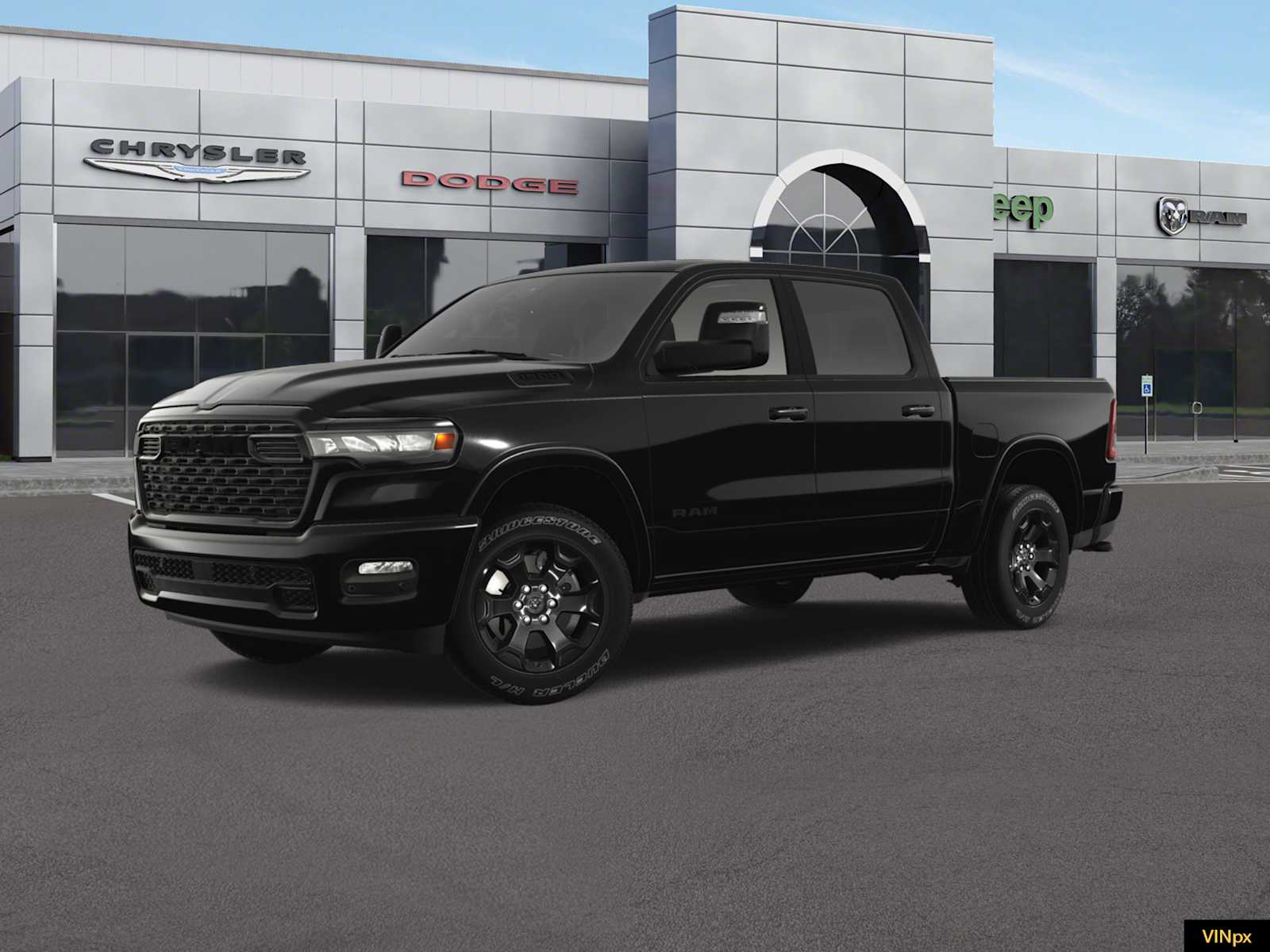 2025 Ram 1500 Big Horn 4x4 Crew Cab 57 Box 2