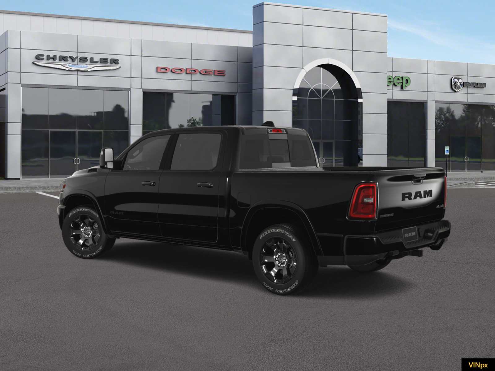 2025 Ram 1500 Big Horn 4x4 Crew Cab 57 Box 4