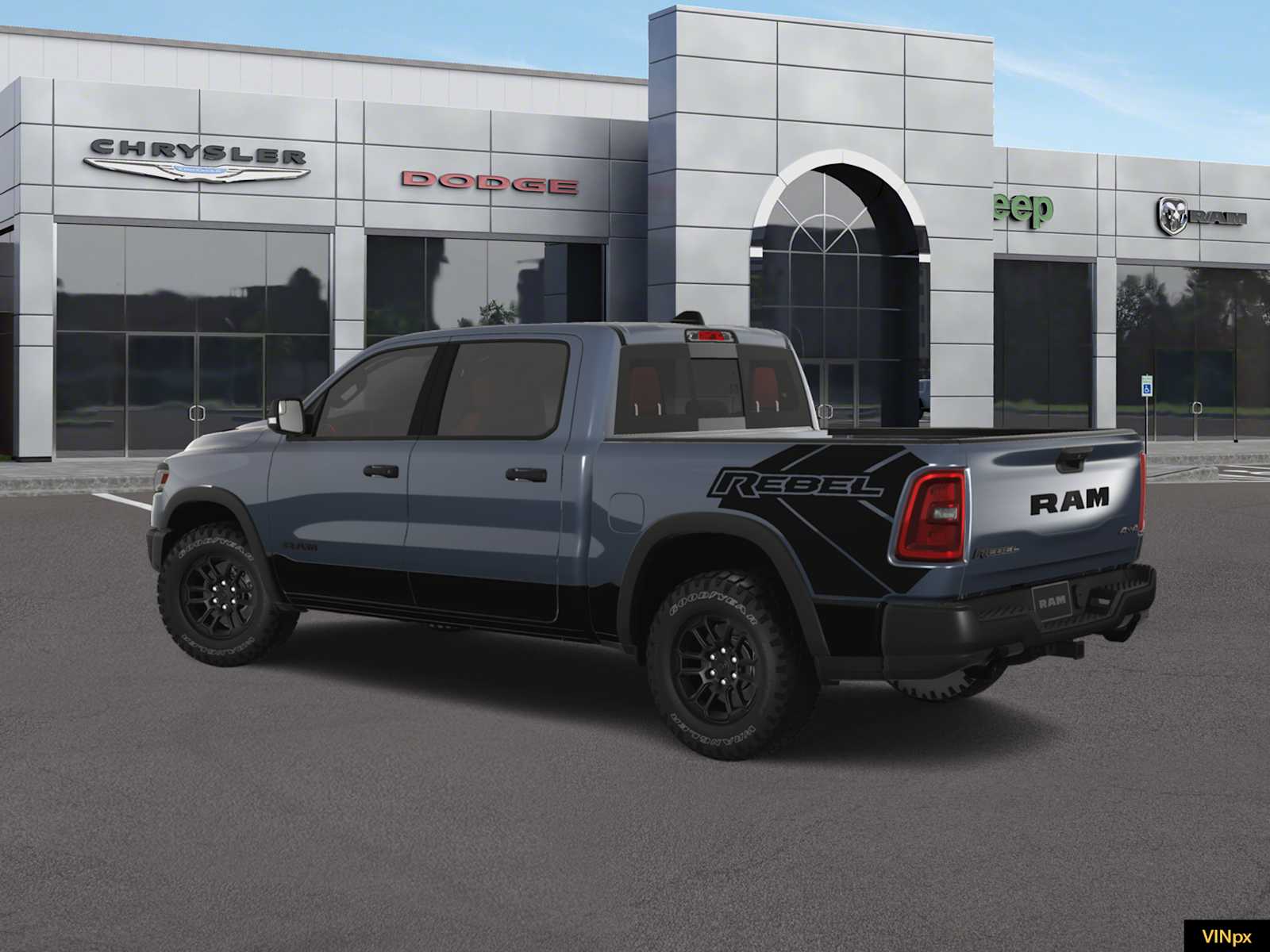 2025 Ram 1500 Rebel 4x4 Crew Cab 57 Box 4