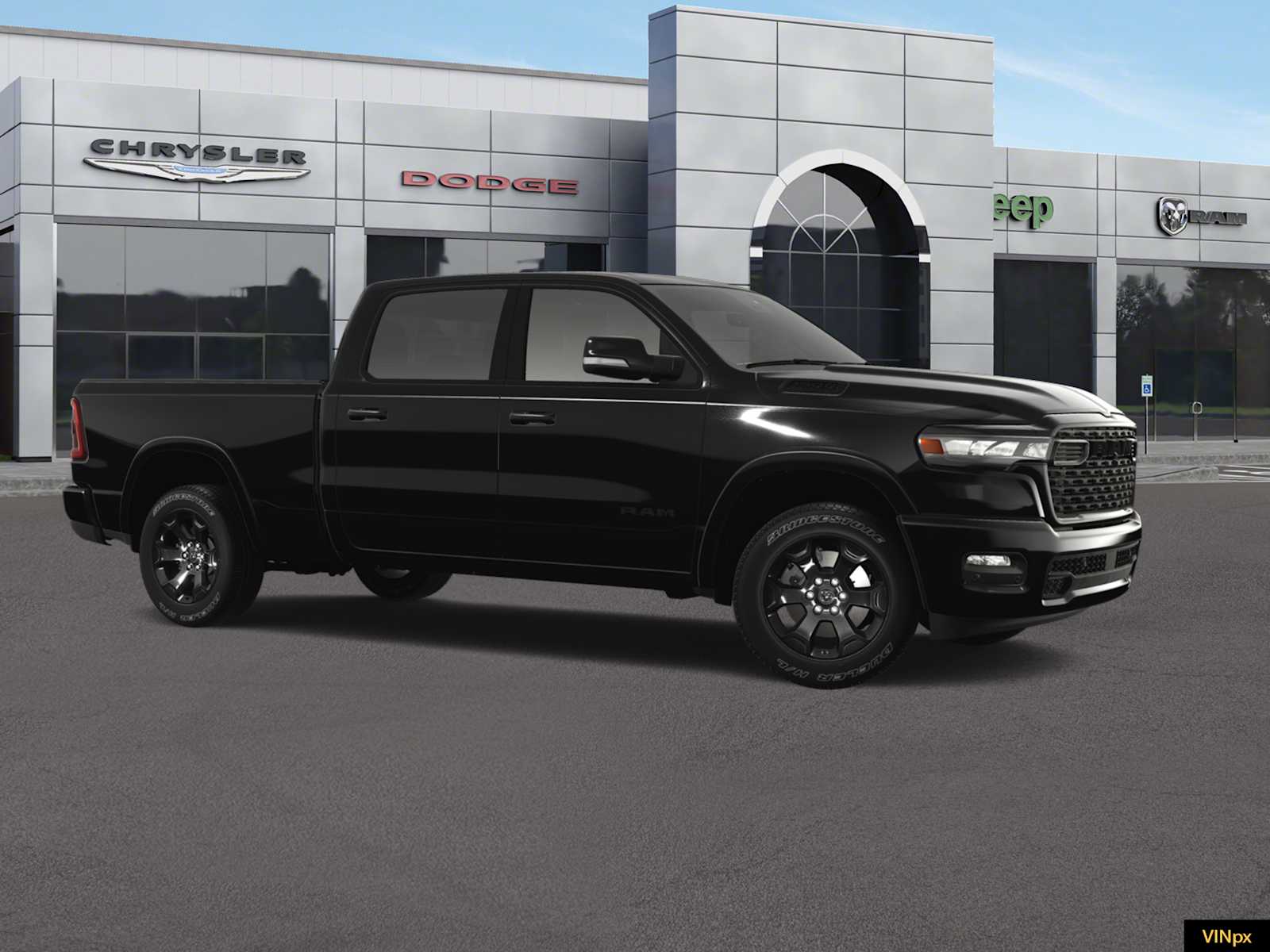 2025 Ram 1500 Big Horn 4x4 Crew Cab 64 Box 10